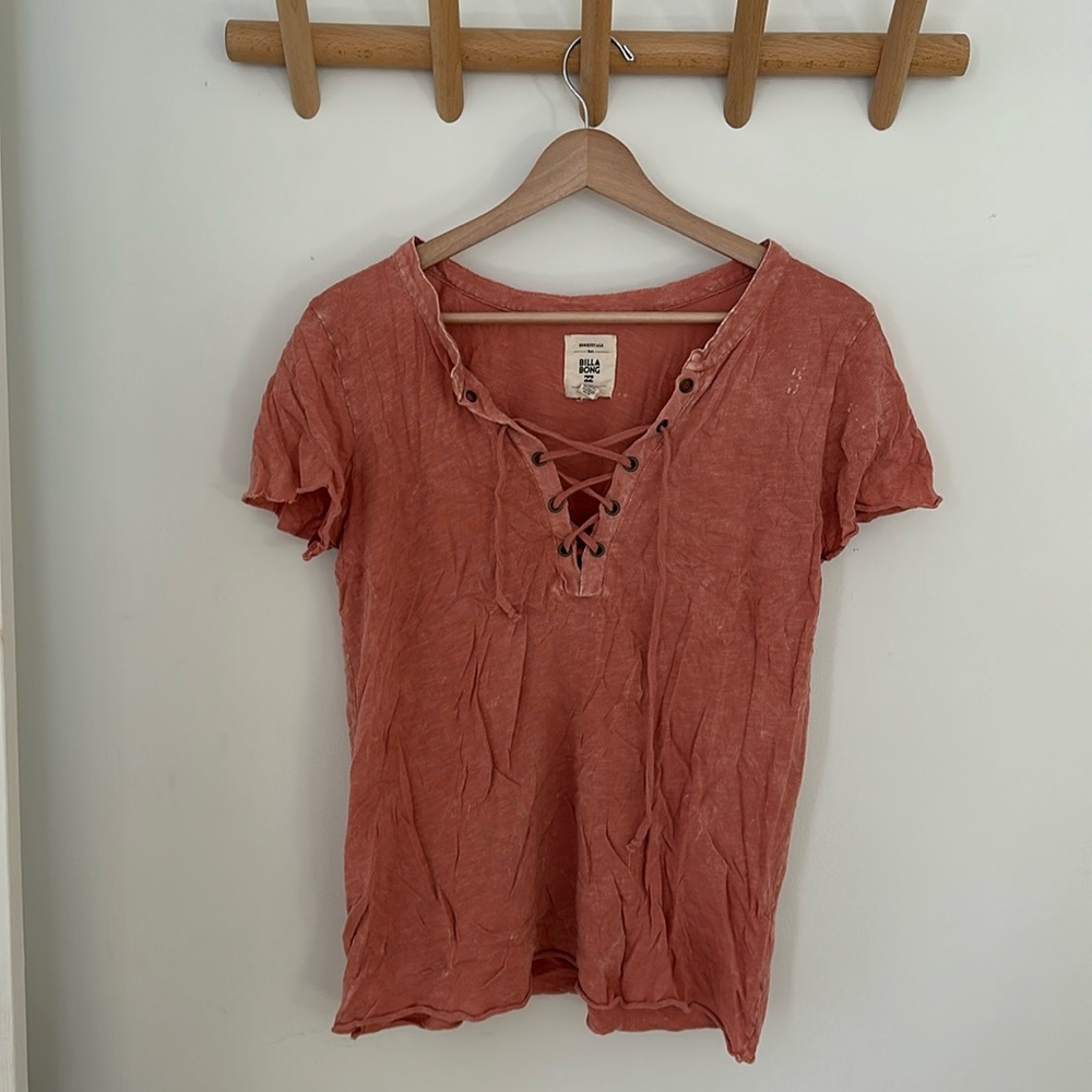 Distressed Billabong Tee